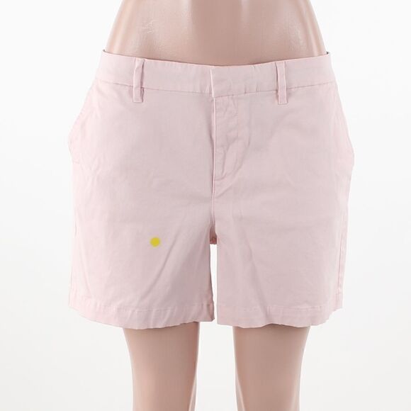 Tommy Hilfiger Women's 5 Inch Chino Shorts in Pink - Picture 2 of 6